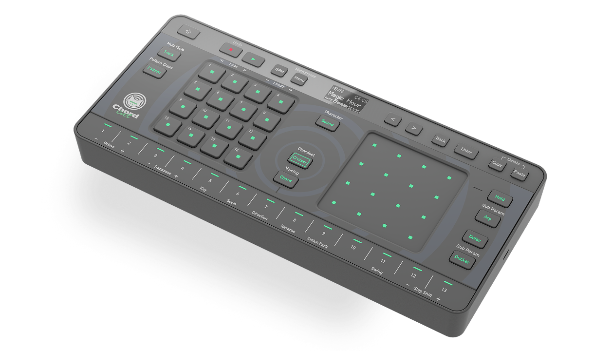 AlphaTheta Chordcat: The Smart Groovebox with 110,000 Chord Combinations