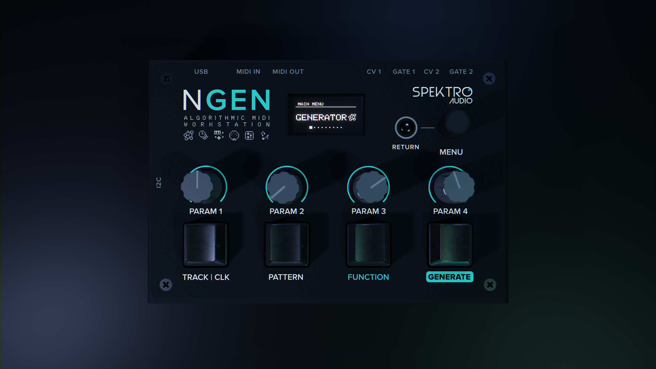 NGEN: Algorithmic MIDI Workstation That Creates Music for You