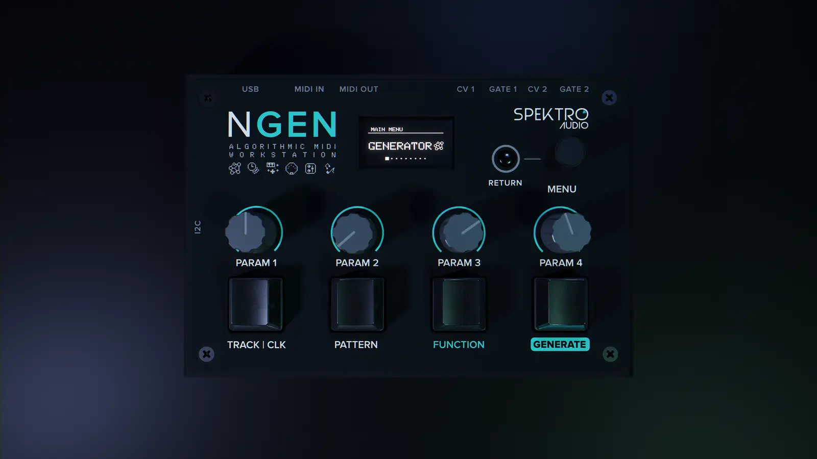 NGEN: Algorithmic MIDI Workstation That Creates Music for You
