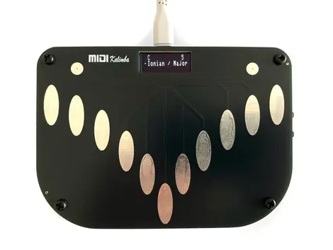 PeacockMedia MIDIKalimba: Touch-Sensitive MIDI Controller