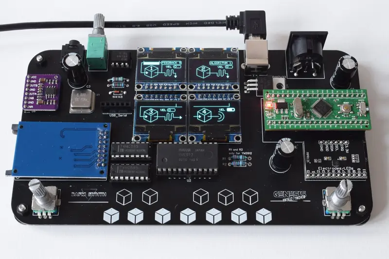 DAFM DIY kit showing the internal construction