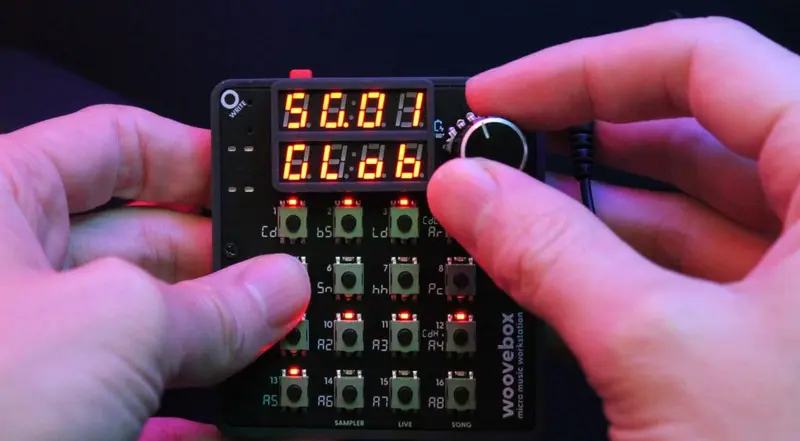 Woovebox interface details