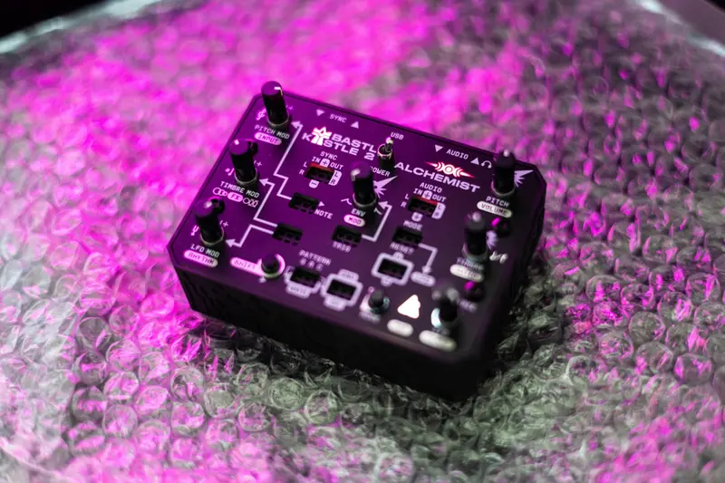 Kastle 2 Alchemist with patch cables