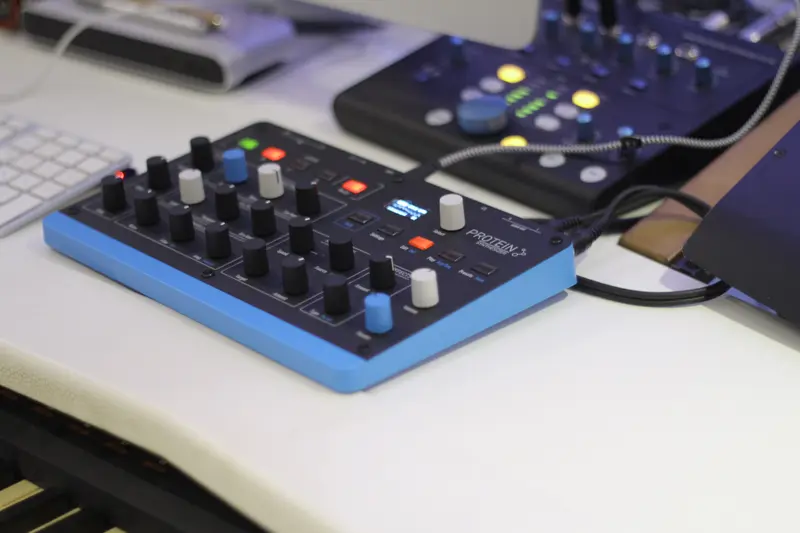 Waldorf Protein in studio setting