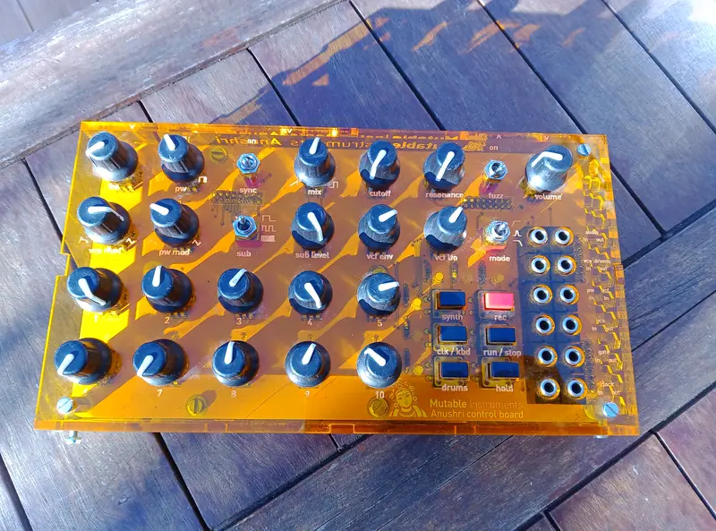 Anushri synthesizer internal view