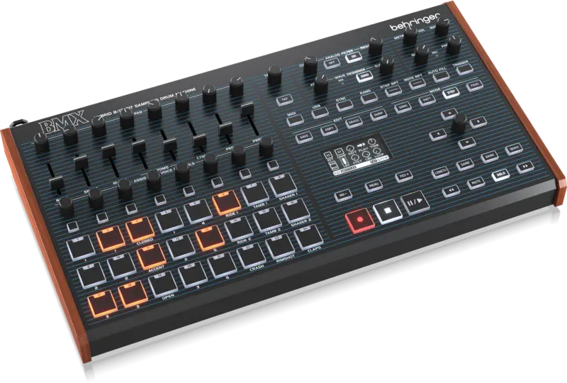 Behringer BMX rear panel and controls