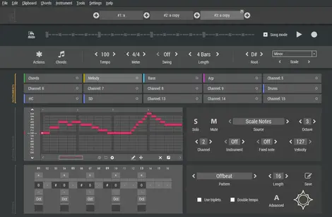 Sundog Song Studio: A MIDI Laboratory for Chords and Melodies