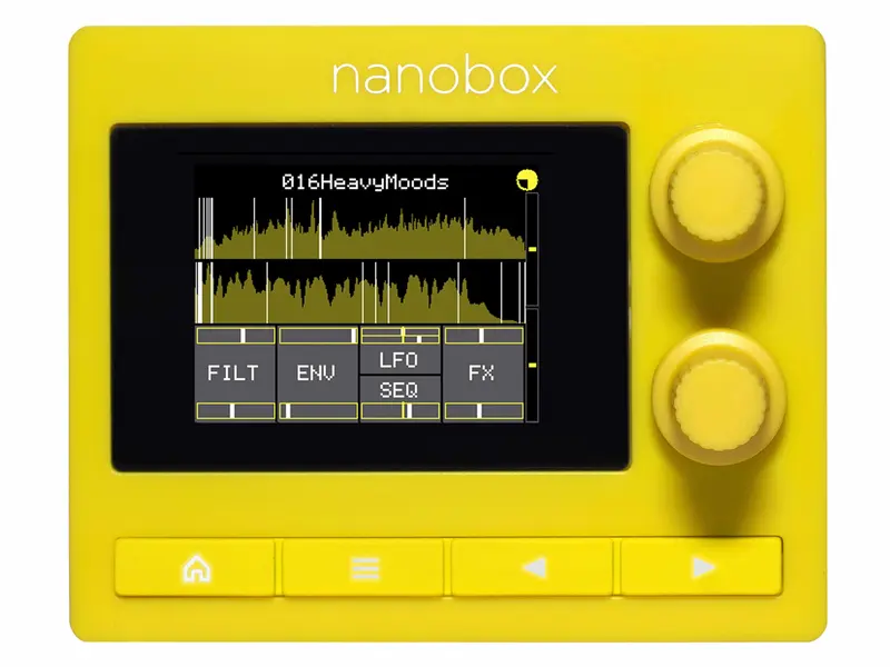 The 1010music nanobox lemondrop - a full granular synth in a tiny package 1010music nanobox lemondrop granular synthesizer