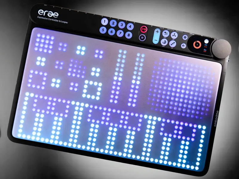 Embodme Erae 2 controls and interface