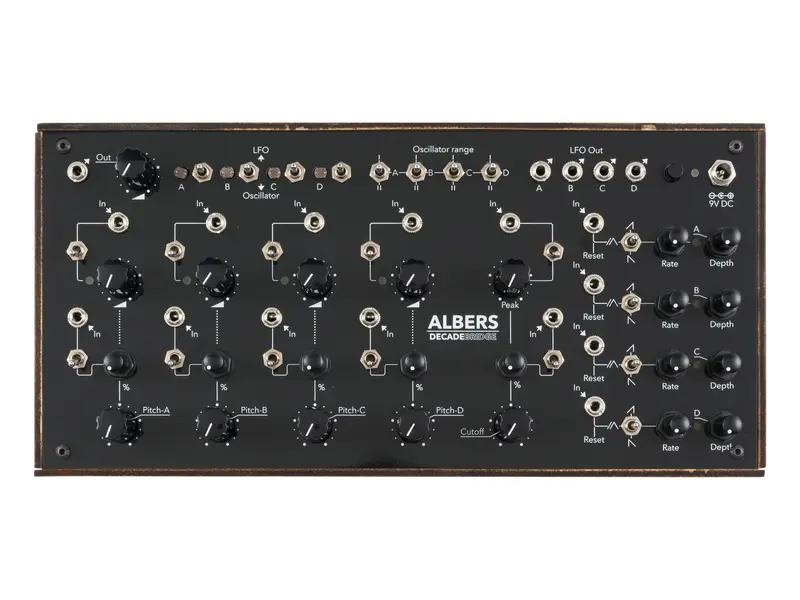 DecadeBridge Albers synthesizer