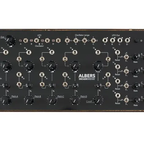 DecadeBridge Albers: Drone Synthesis With a Human Touch