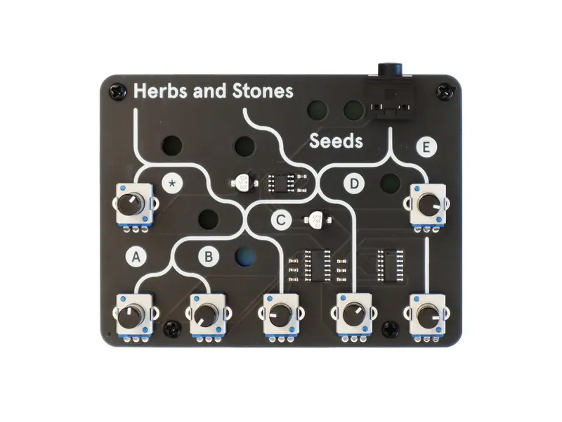 Herbs and Stones Seeds mini noise synthesizer