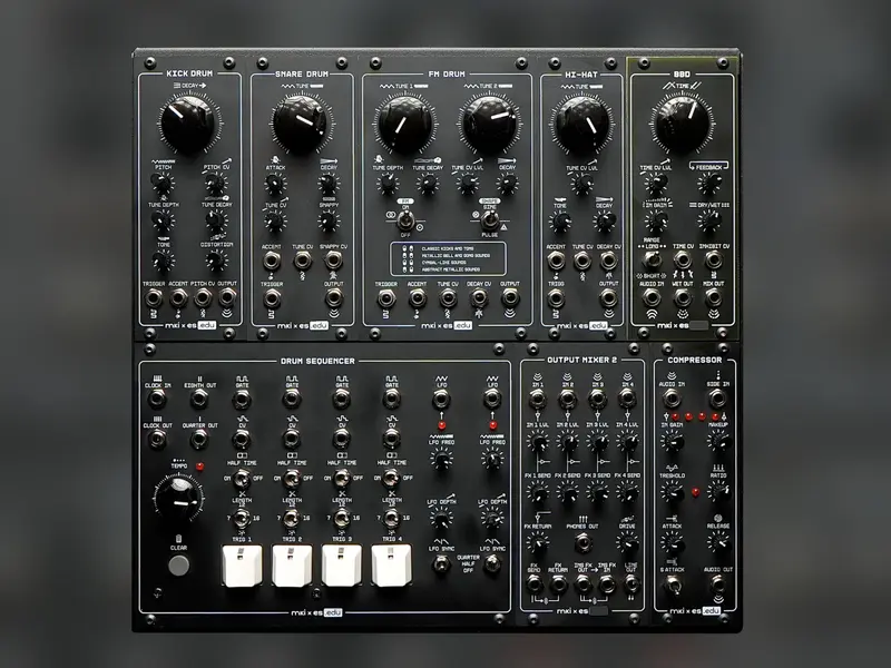 Erica Synths Konstrukt-8 assembled system