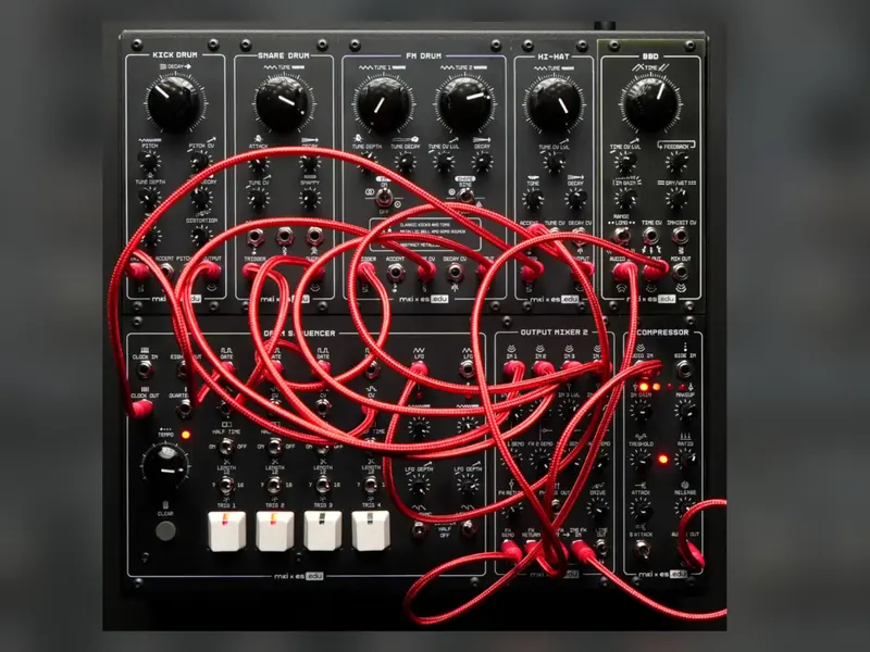 Erica Synths Konstrukt-8 modules close-up