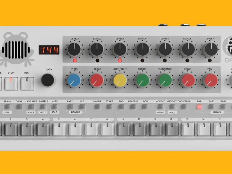 Erica Synths Bullfrog Drums