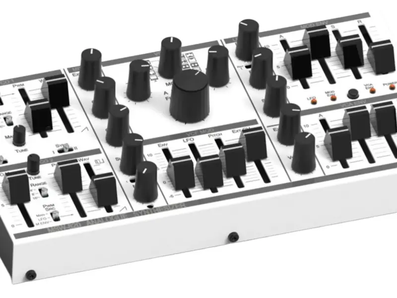 Michigan Synth Works MSW-820 panel detail