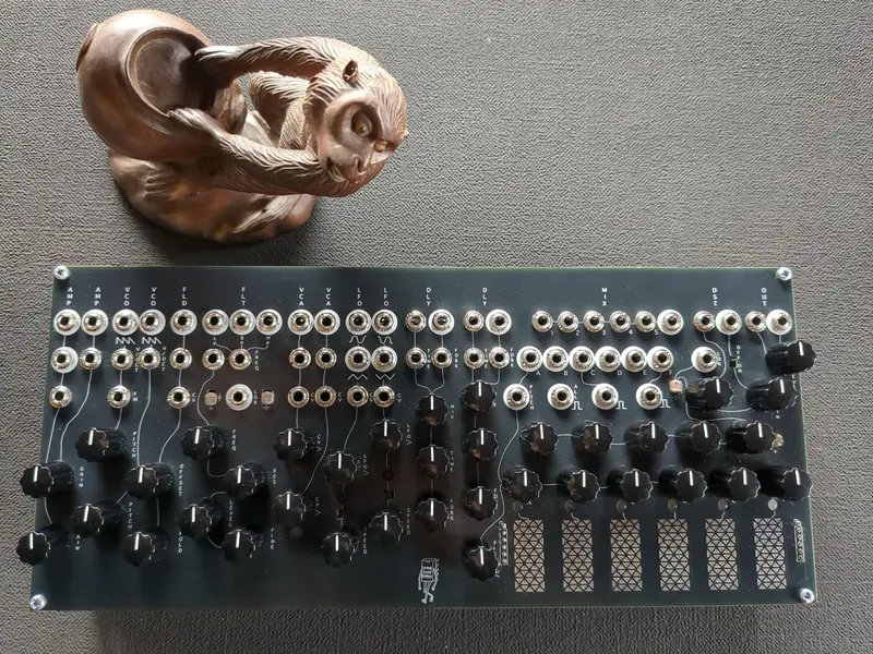 The Liminal Sound Devices Burg semi-modular synthesizer